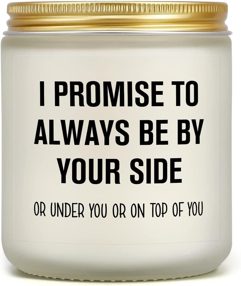 I Love You Lavender Candle - Romantic Gift for Couples