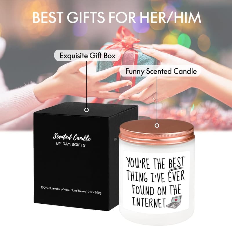 Birthday Gifts for Dad & Grandpa - Scented Candles