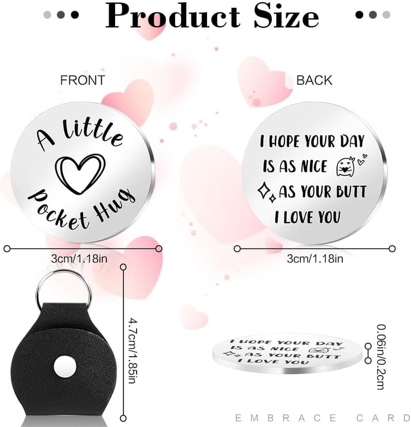2025 Graduation Pocket Hug Token for Men and Women