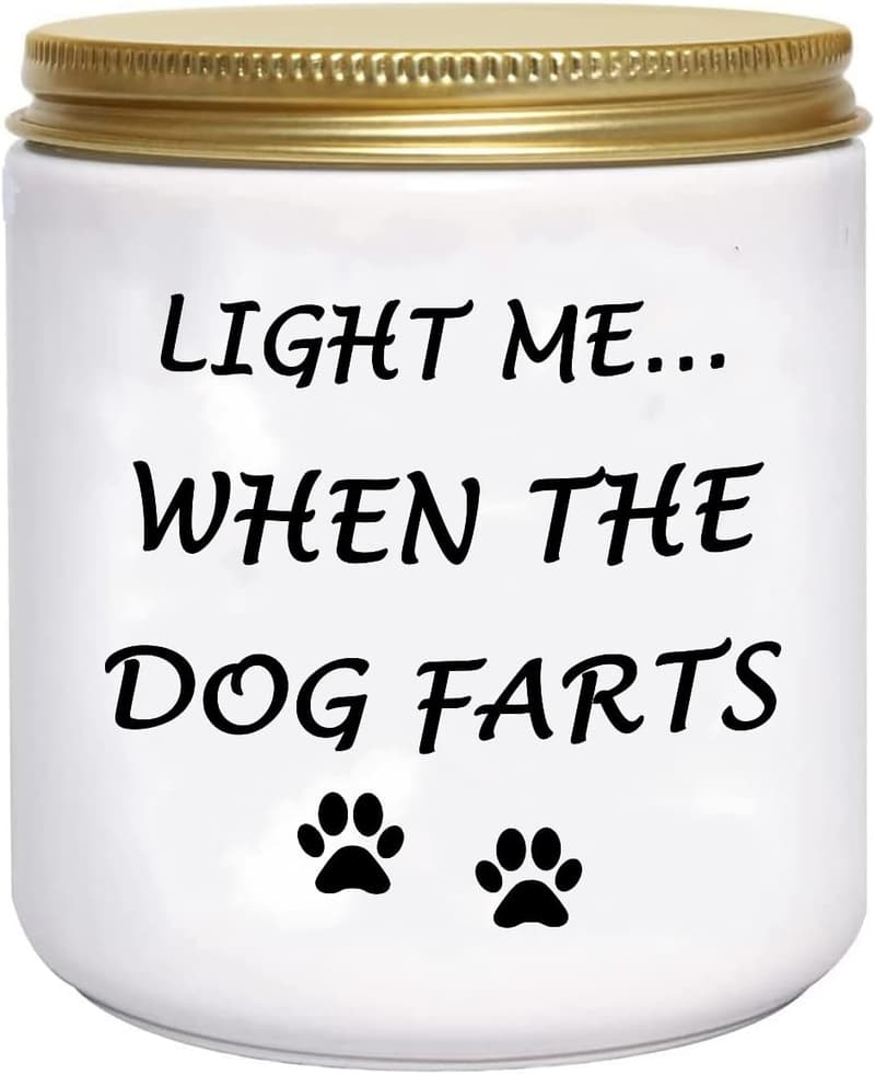Lavender Scented Soy Candle for Dog Moms – Funny Mother's Day Gift