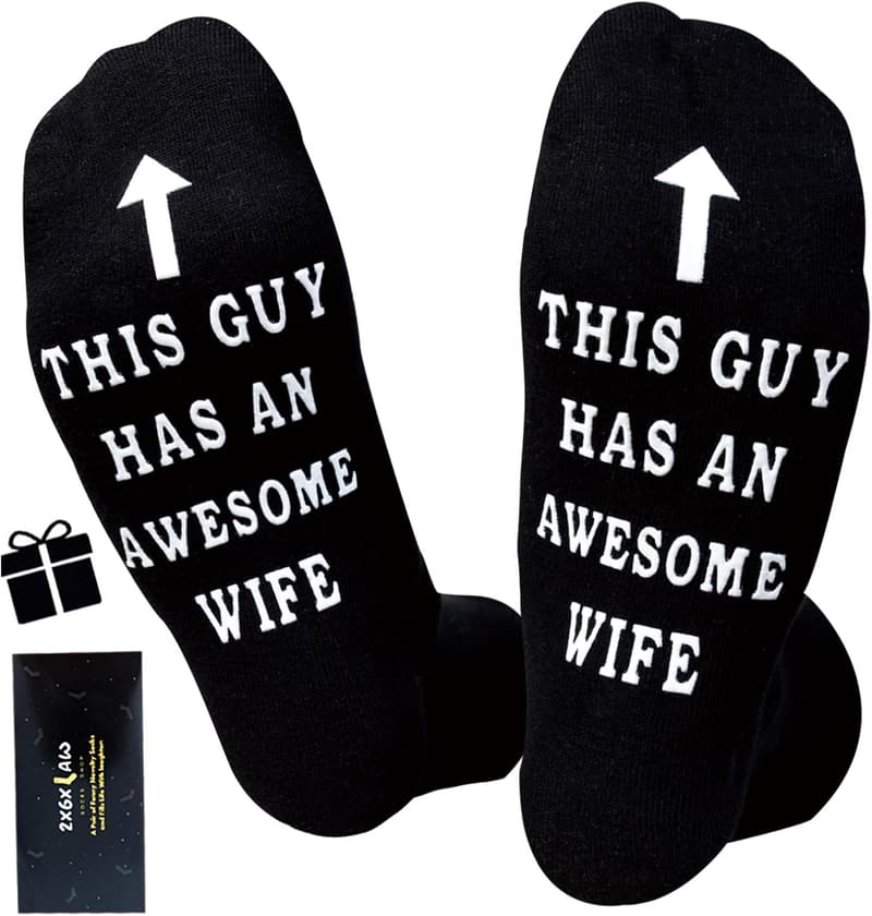 Funny Socks for Dad - Perfect Birthday Gift Idea