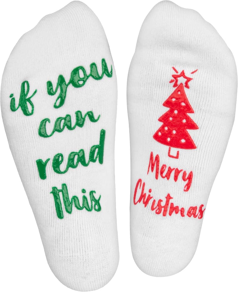 Humorous Women's Novelty Socks - “If You Can Read This”