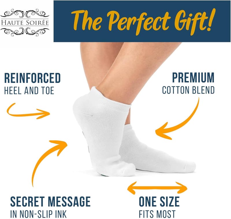 Humorous Women's Novelty Socks - “If You Can Read This”