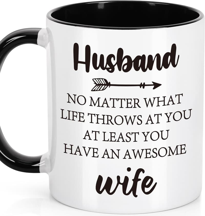 Funny Mug for Dad: Father's Day Gift from Wife