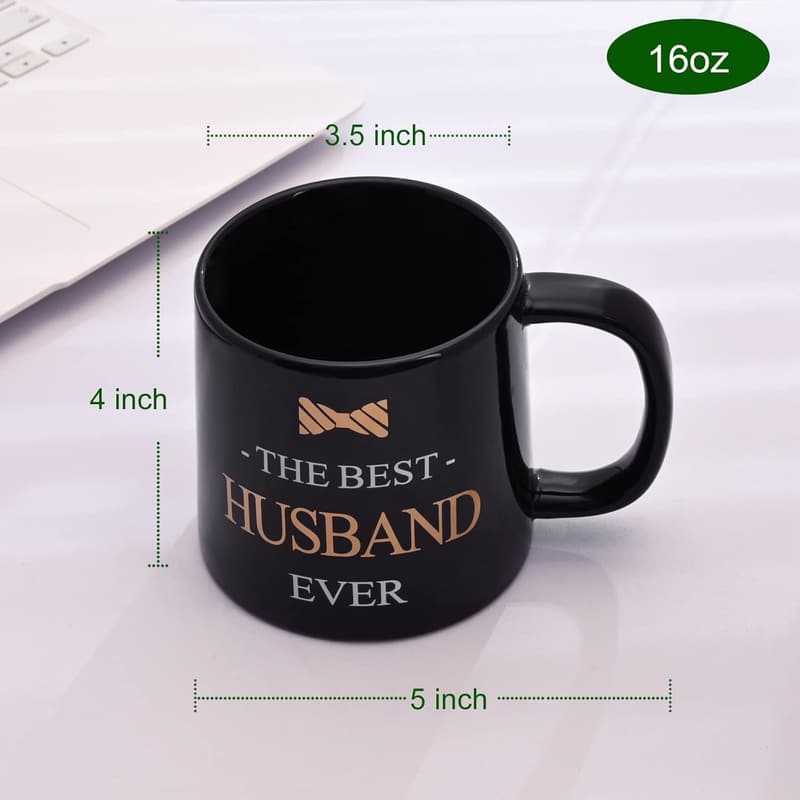 Funny 16 oz Ceramic Coffee Mug for Men - Unique Gift Idea
