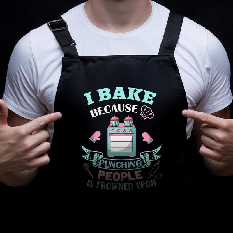 Baking Apron with Pockets - Perfect Gift for Bakers