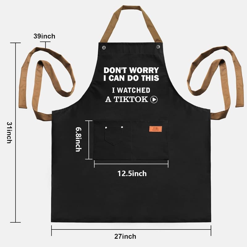 Father's Day Cooking Apron - Gift for Dad or Husband