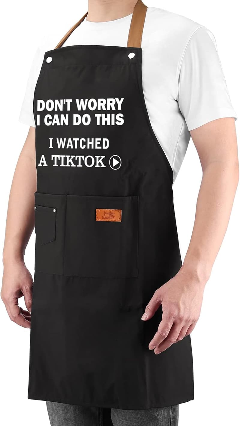 Father's Day Cooking Apron - Gift for Dad or Husband