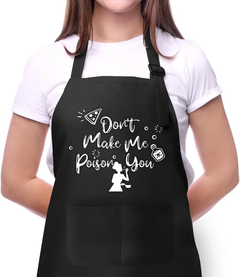 Cute Apron with Pockets for Women - Perfect Birthday Gift