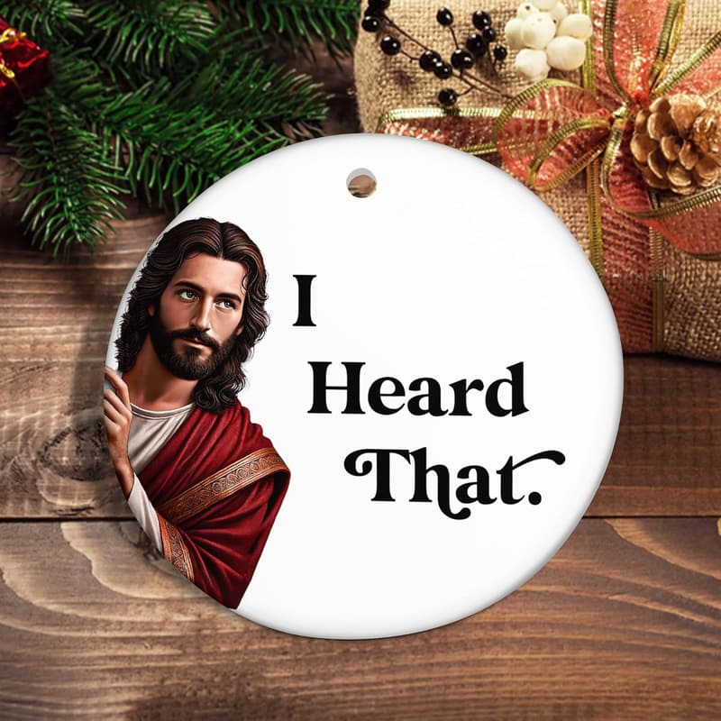 Christmas Ceramic Ornaments for Couples & Families - 2024