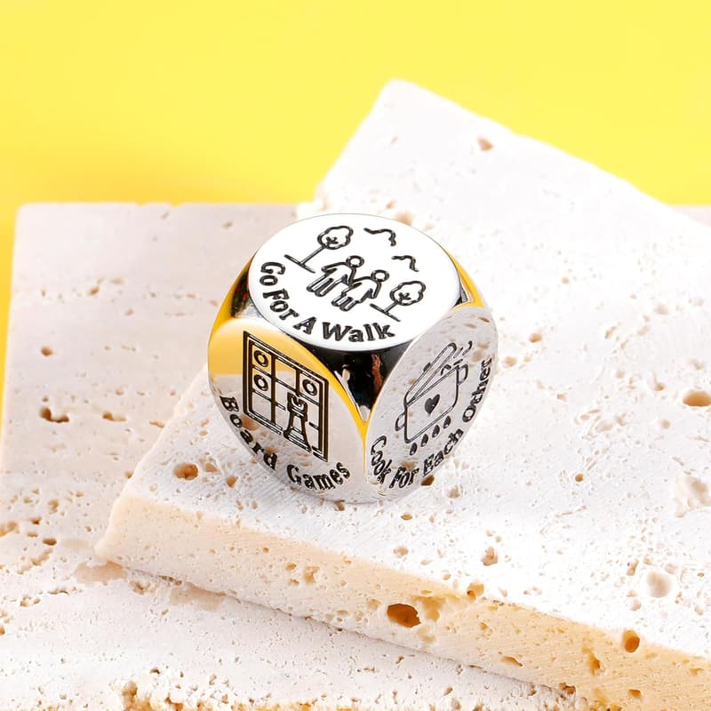Couples Anniversary Funny Dice Game - Unique Date Night Gift