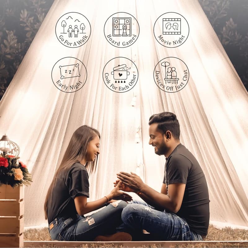 Couples Anniversary Funny Dice Game - Unique Date Night Gift