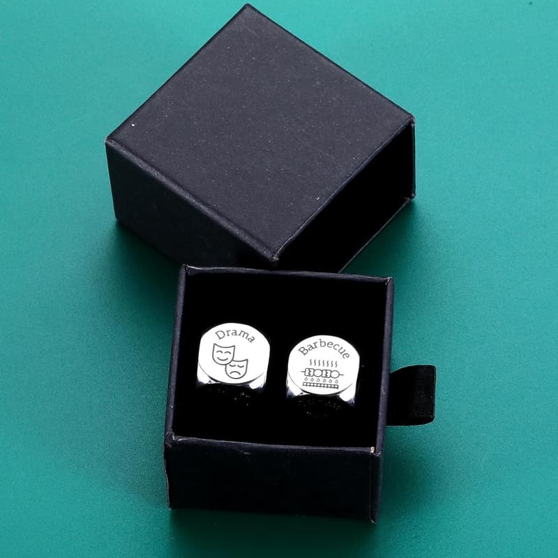 6th Anniversary Iron Gifts for Couples - 2PCS Date Night Games