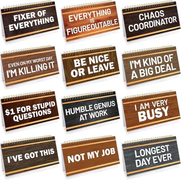 Funny Desk Flip Messages for Office Colleagues - 30 Supplies