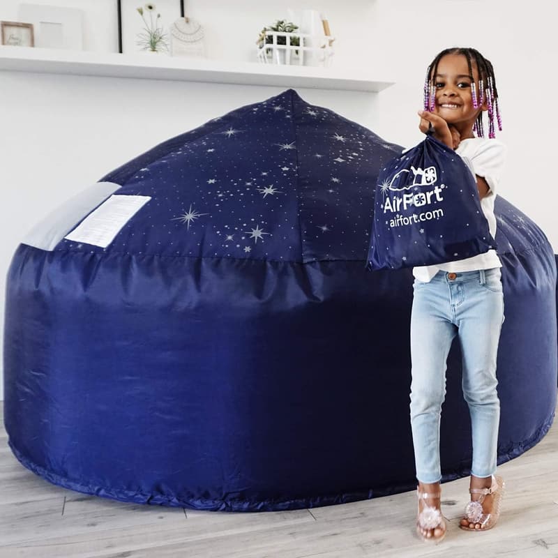 Starry Night Inflatable Play Tent for Kids (3-12 Years)