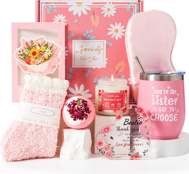 Birthday Gift Basket for Best Friend - Funny Friendship Essentials