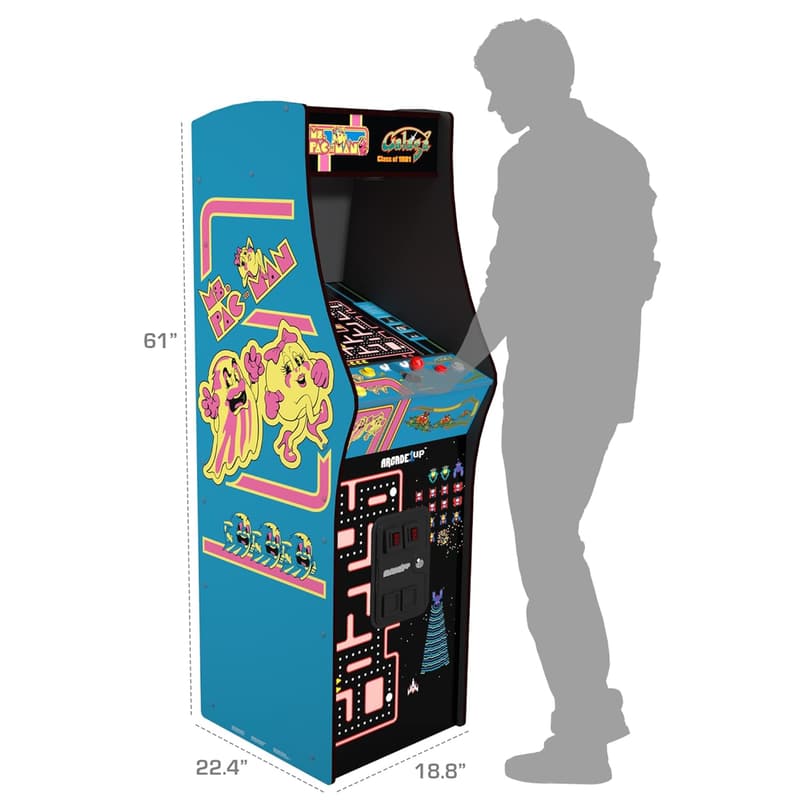 Class of '81 Deluxe Home Arcade Machine - 12 Classic Games