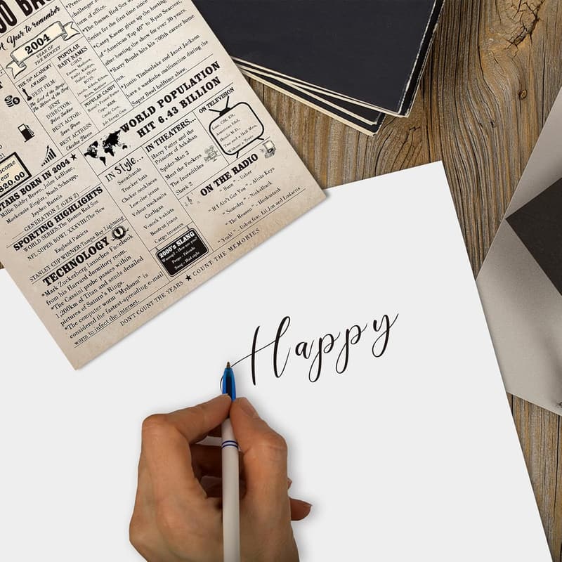 21st Birthday Card - Funny Gift for Men and Women