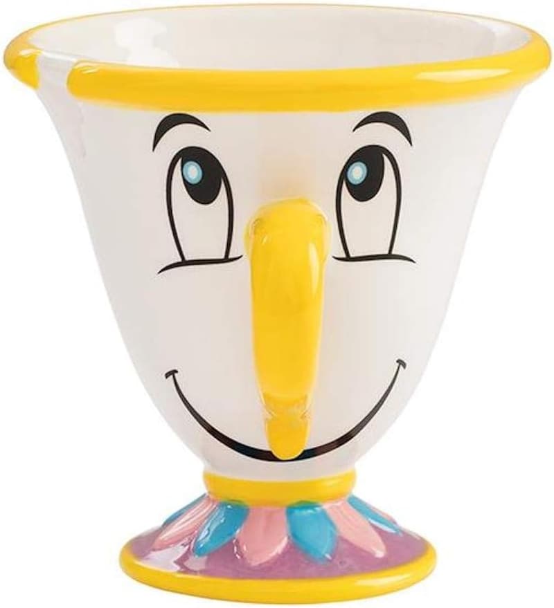 Beauty and the Beast Sculptural Chip Tea Mug