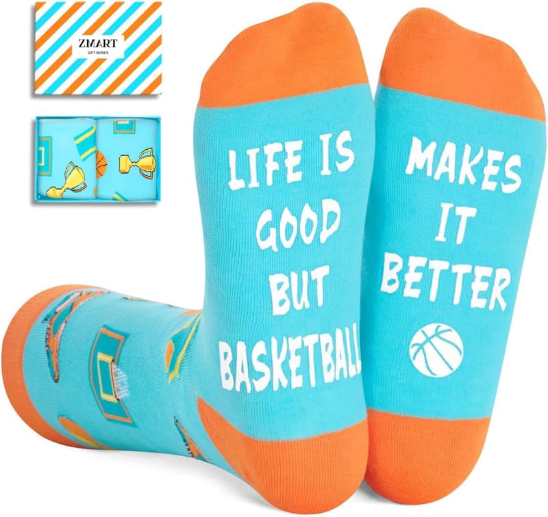 Cheerleader Socks for Girls - Fun Sports & Hiking Gifts