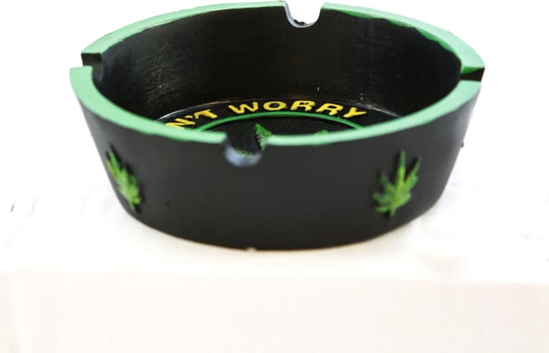 Vintage Hippie Weed Ashtray with 