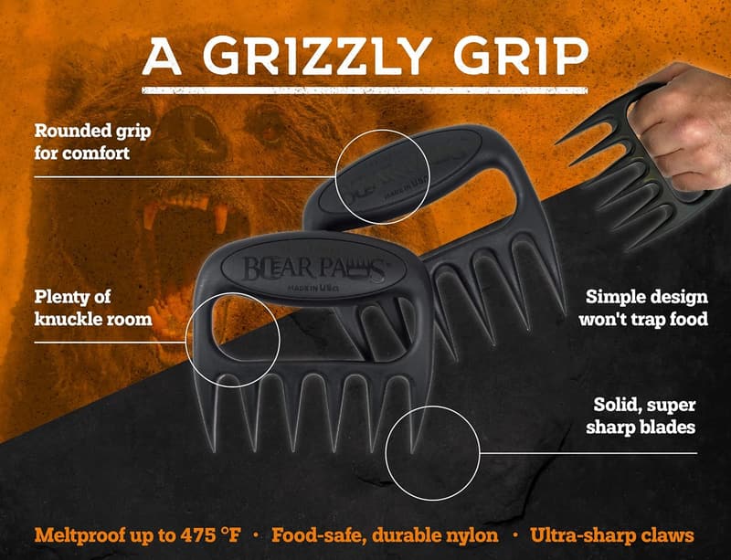 Father's Day Gift: Bear Paws Meat Shredder Claws for Cooking