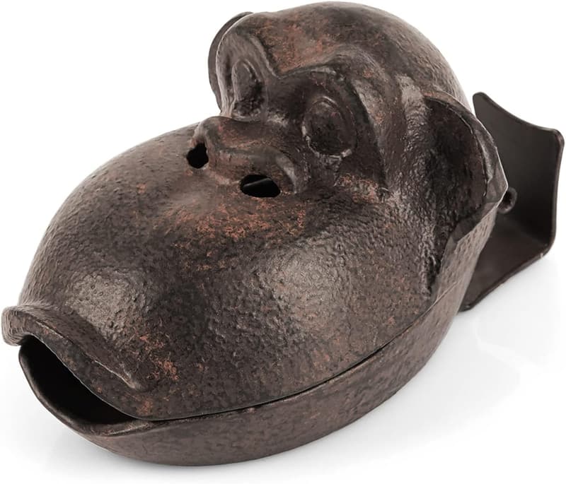 Funny Orangutan Cigar Ashtray for Home Decor - Black