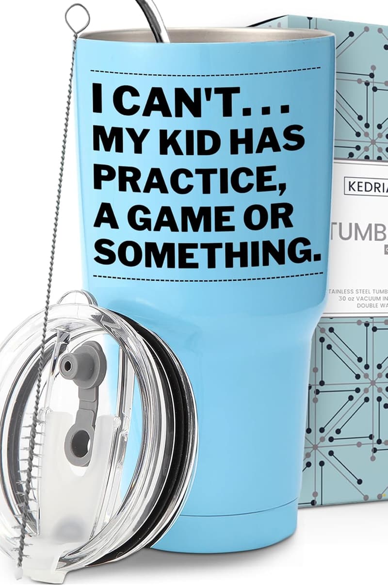 Funny Gifts for Sports Moms 30oz Tumbler