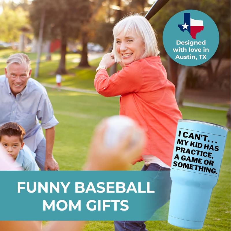 Funny Gifts for Sports Moms 30oz Tumbler