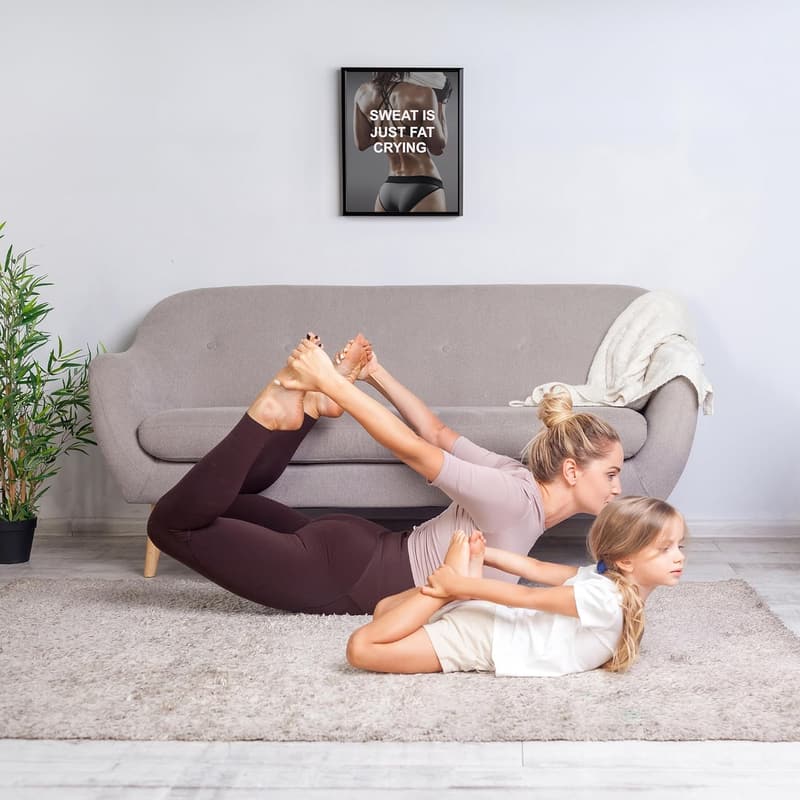 Inspirational Wall Art Print for Fitness Enthusiasts - 8x10 Unframed