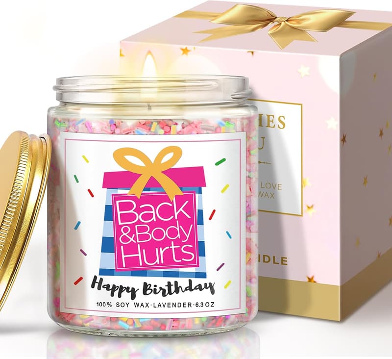 Funny Birthday Candle Gift for Women - Best Friend Gift
