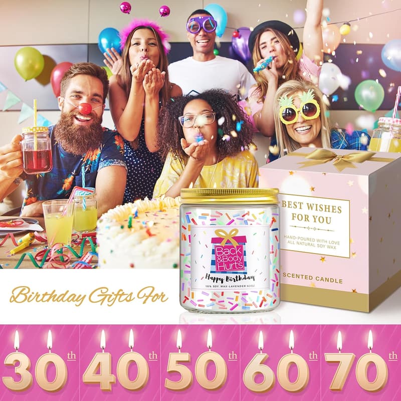 Funny Birthday Candle Gift for Women - Best Friend Gift