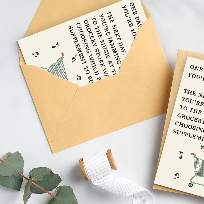 Funny Birthday Card and Gift Set for Women