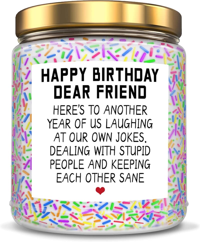 Birthday Candles Gift for Women - Funny Friendship Present
