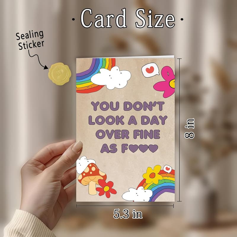 Funny Birthday Card for Women - Best Friend & Sister Gift