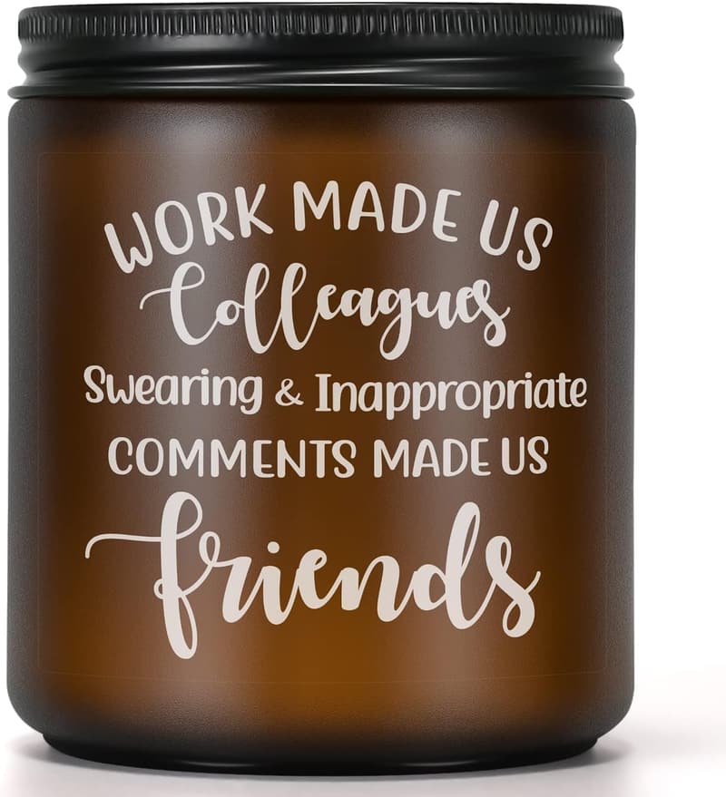 Funny Farewell Candle Gift for Coworkers and Friends