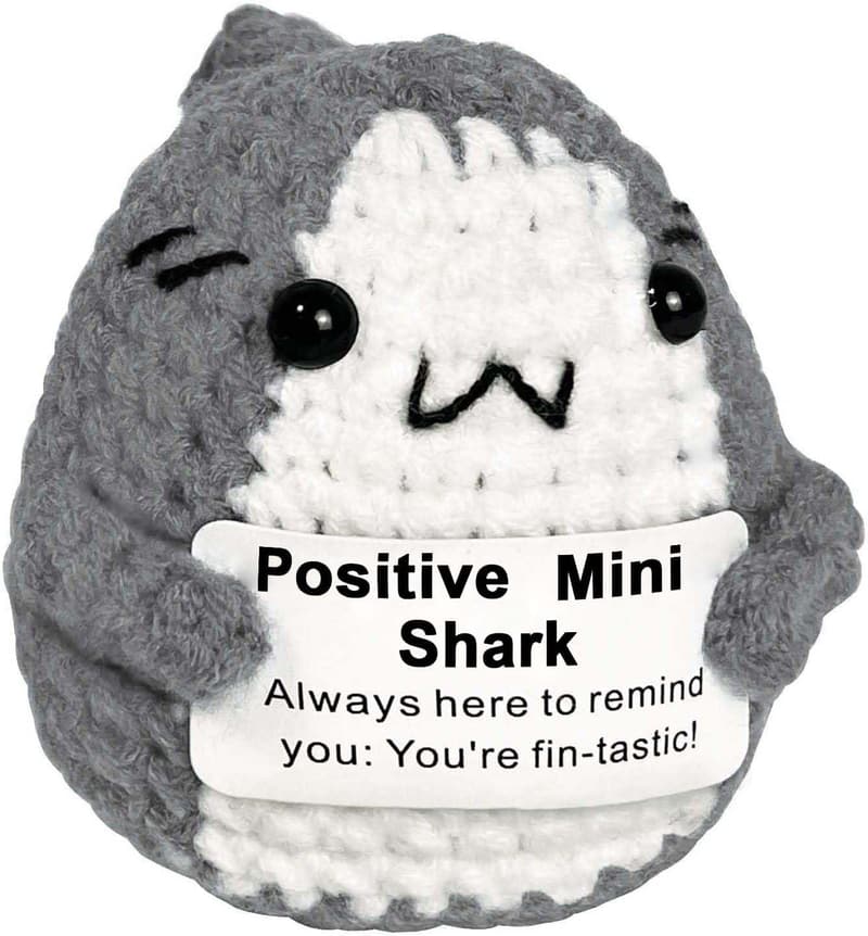 Shark Lovers' Birthday Gift: Inspirational Crochet Shark