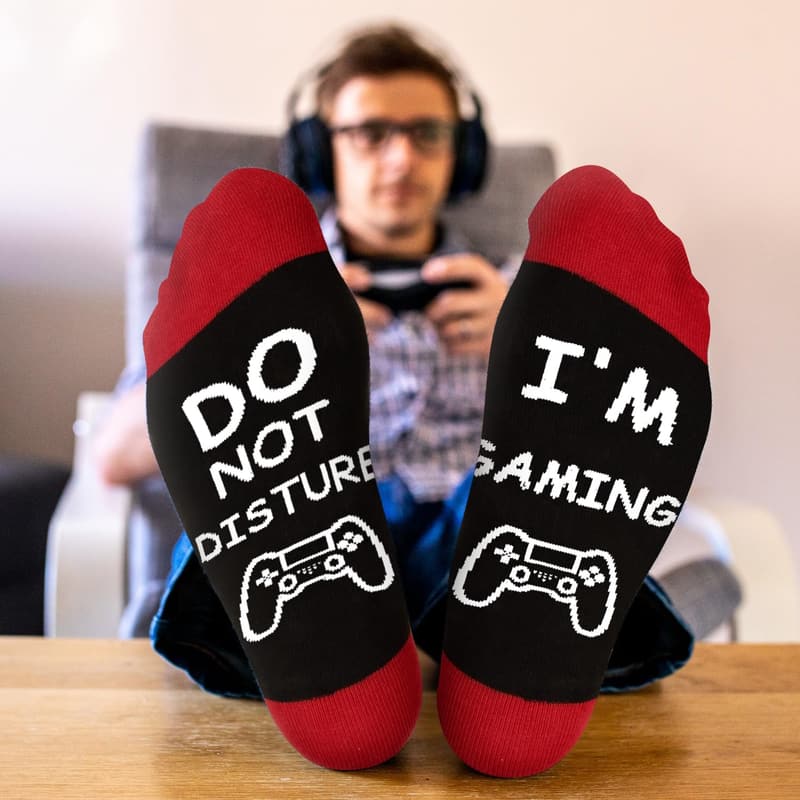 Funny Gamer Socks for Teen Boys - Birthday & Easter Gifts