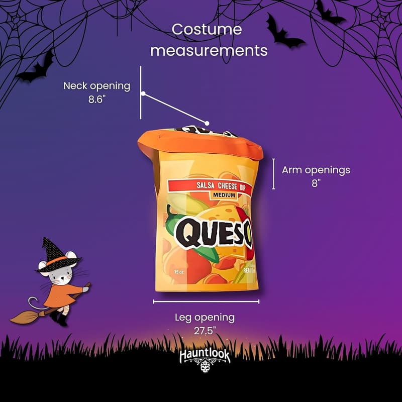 Halloween Chip Dip Costume - Fun Food Outfit for Parties