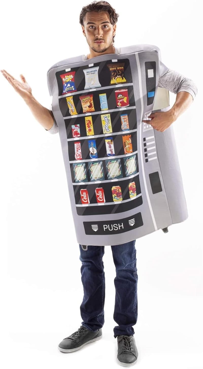 Halloween Vending Machine Costume for Men & Women