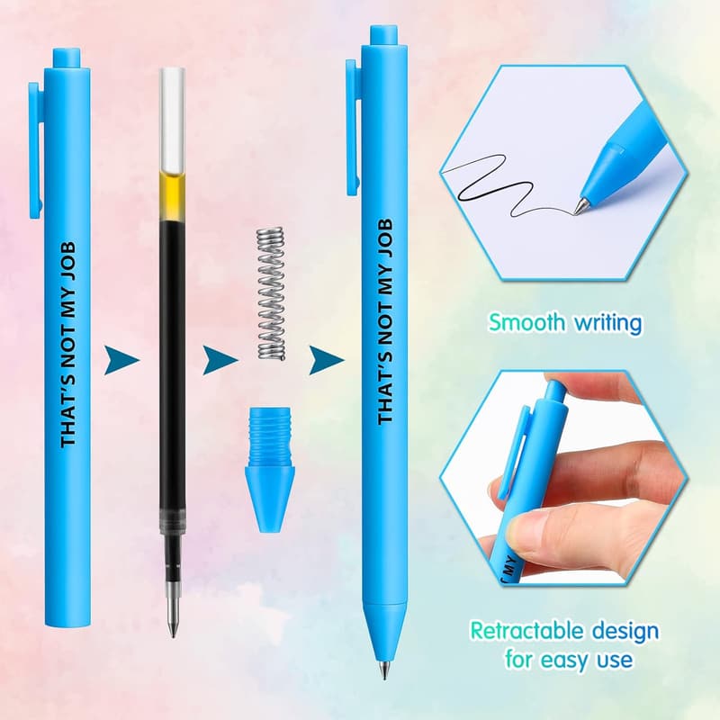 Inspirational Motivational Ballpoint Pens Set for Coworkers