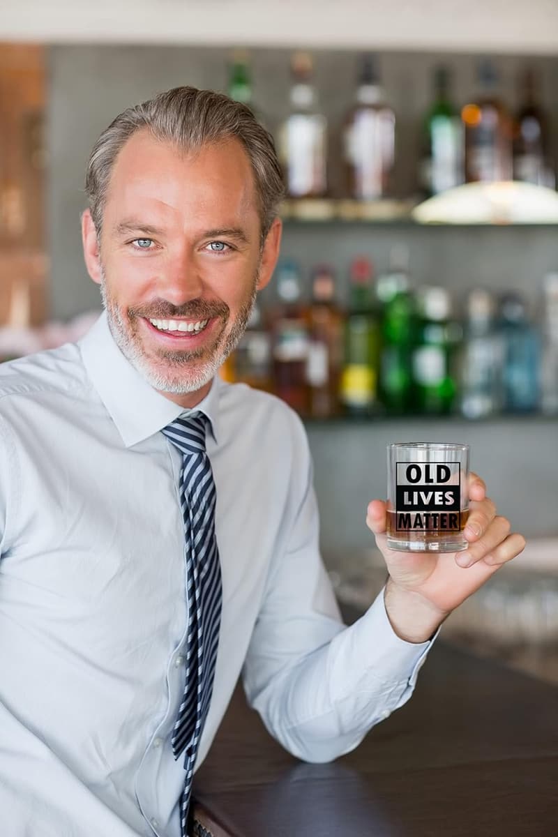 Funny Beer & Whiskey Glass Set - Gag Gifts for Men