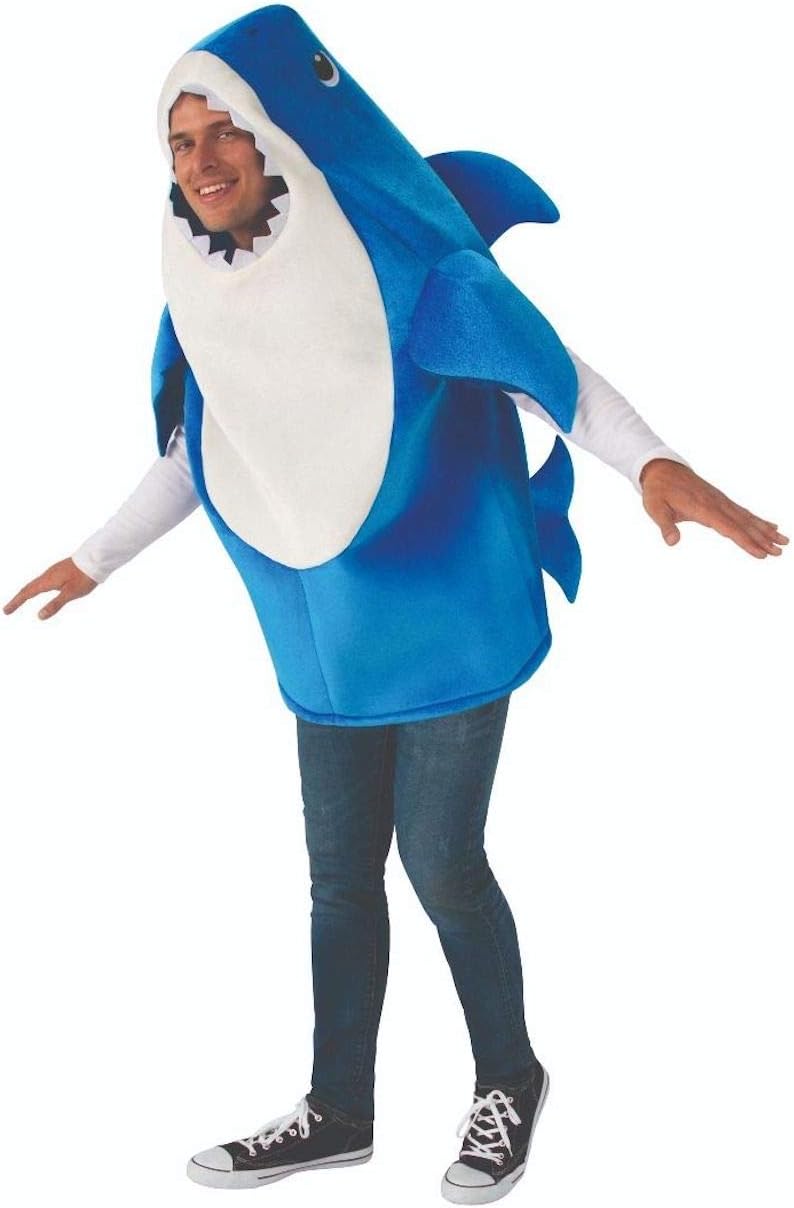 Daddy Shark Costume with Sound Chip for Themed Parties & Halloween