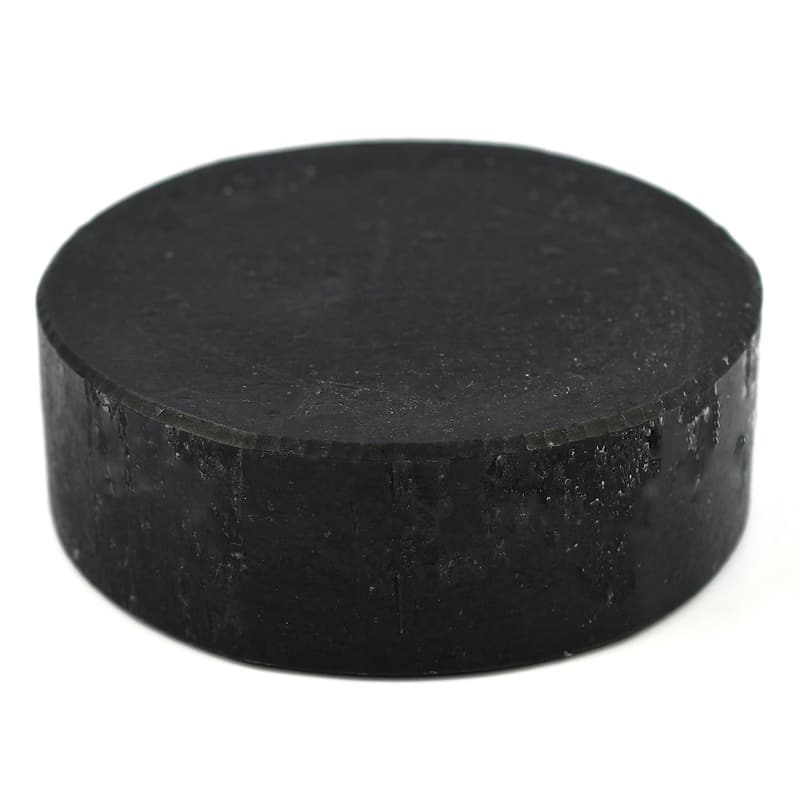 Hockey Gift: Handmade Activated Charcoal Soap in Retro Tin