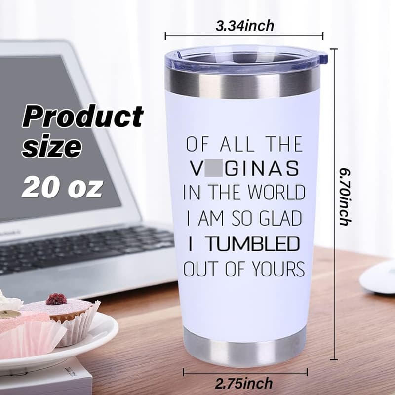 Funny 20 Oz Tumbler - Gift for Mom on Mother's Day