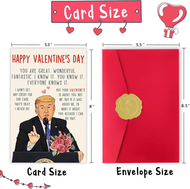 Funny Valentine's Day Card for Couples - Humorous Gift Idea