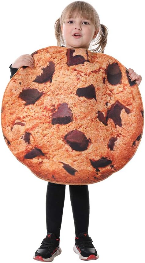 Halloween Cookie and Milk Costume Onesies for Kids (Ages 3-12)