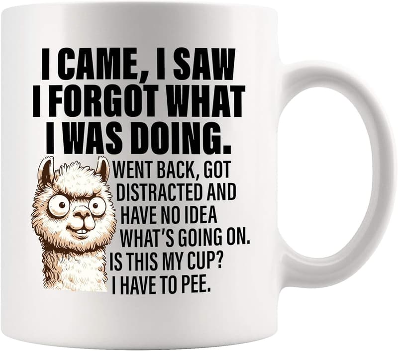 70th-90th Birthday Ceramic Mug for Seniors with Dementia