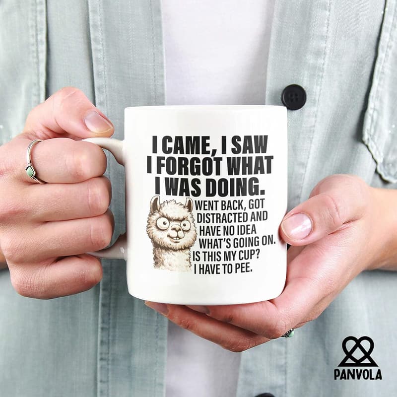 70th-90th Birthday Ceramic Mug for Seniors with Dementia