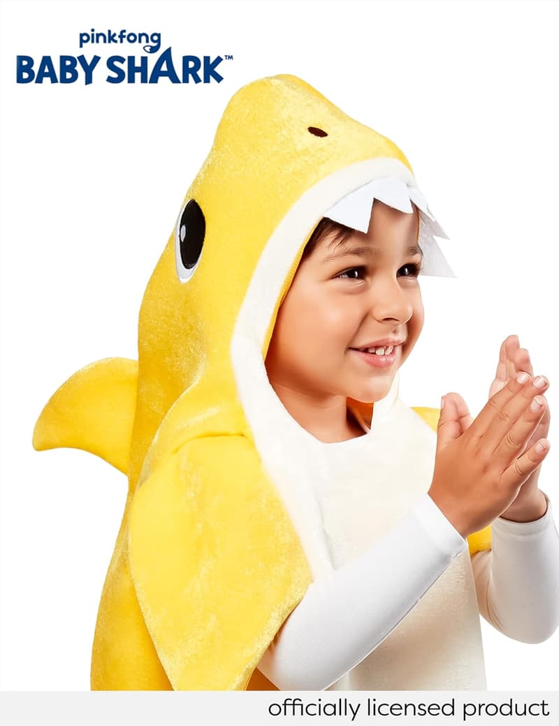 Baby Shark Costume with Sound Chip for Kids - Halloween Party